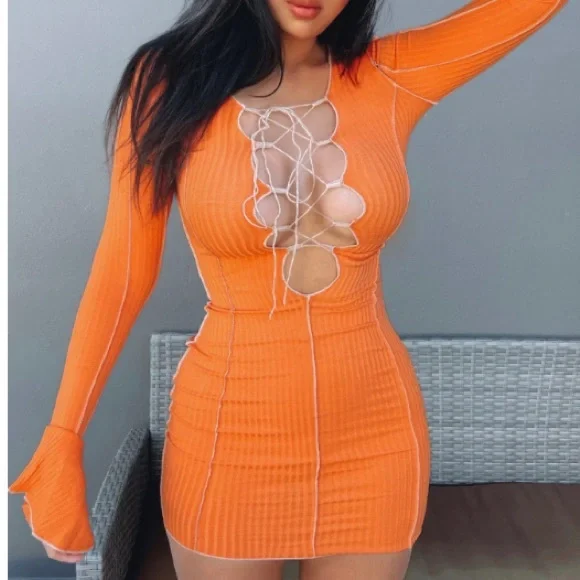 opposite attraction mini dress Opposites Attract Lace Up Mini Dress - Black/Green